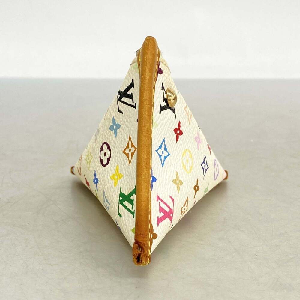 Louis Vuitton Monogram Multicolor Berlingo Wallet/Coin Case M58028 Blanc (Wom... - Picture 7 of 7